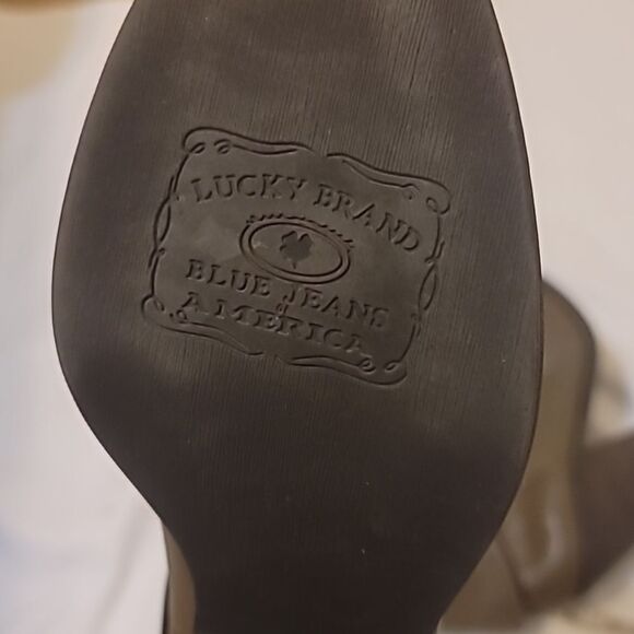 Lucky Brand “Ethann” Foldover Shaft Leather Bootie size 7.5 - Picture 7 of 8